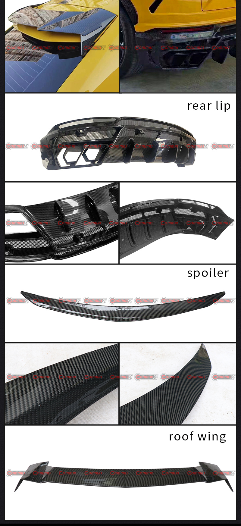 Kit carrosserie Lamborghini Urus Mansory