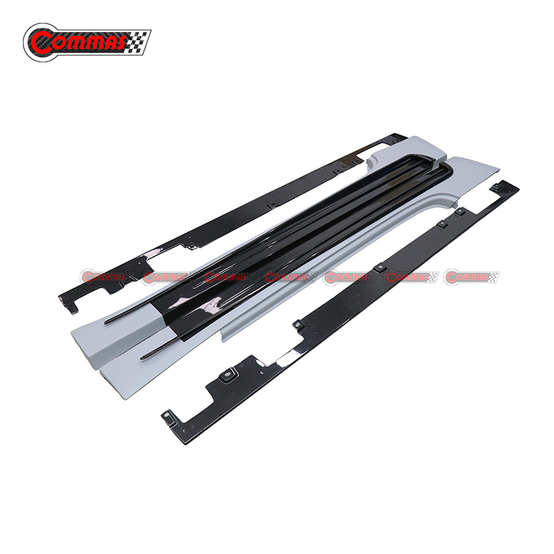 Jupes lat&eacute;rales en fibre de carbone s&egrave;che Rolls Royce Wraith