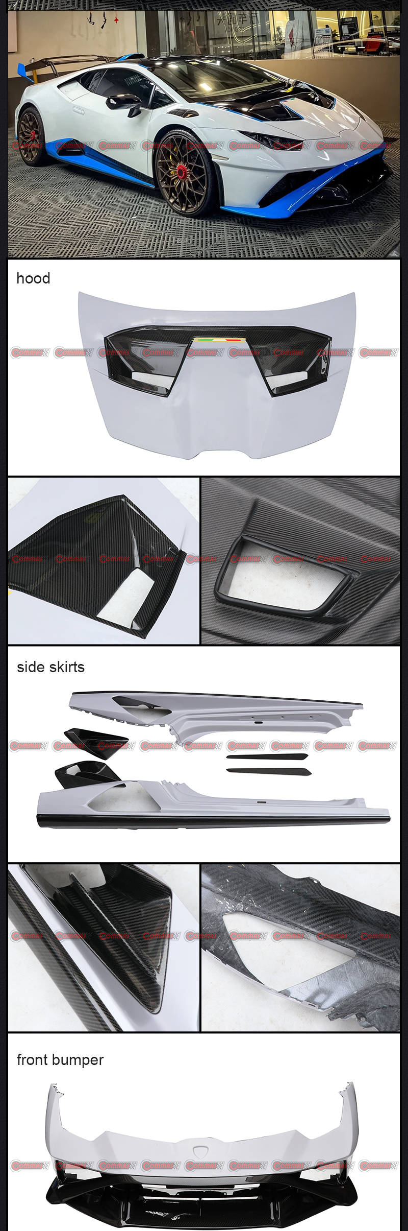 kit carrosserie sto lambroghini huracan