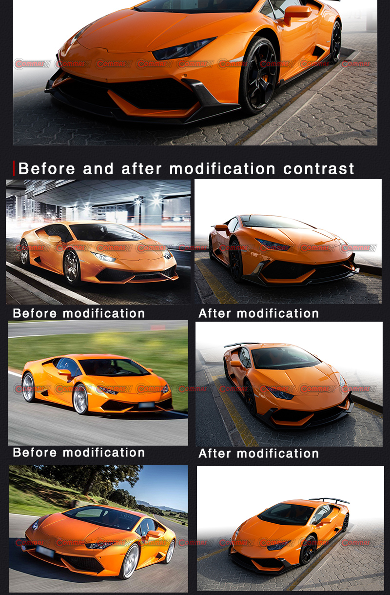 dmc lambroghini huracan l&egrave;vre avant