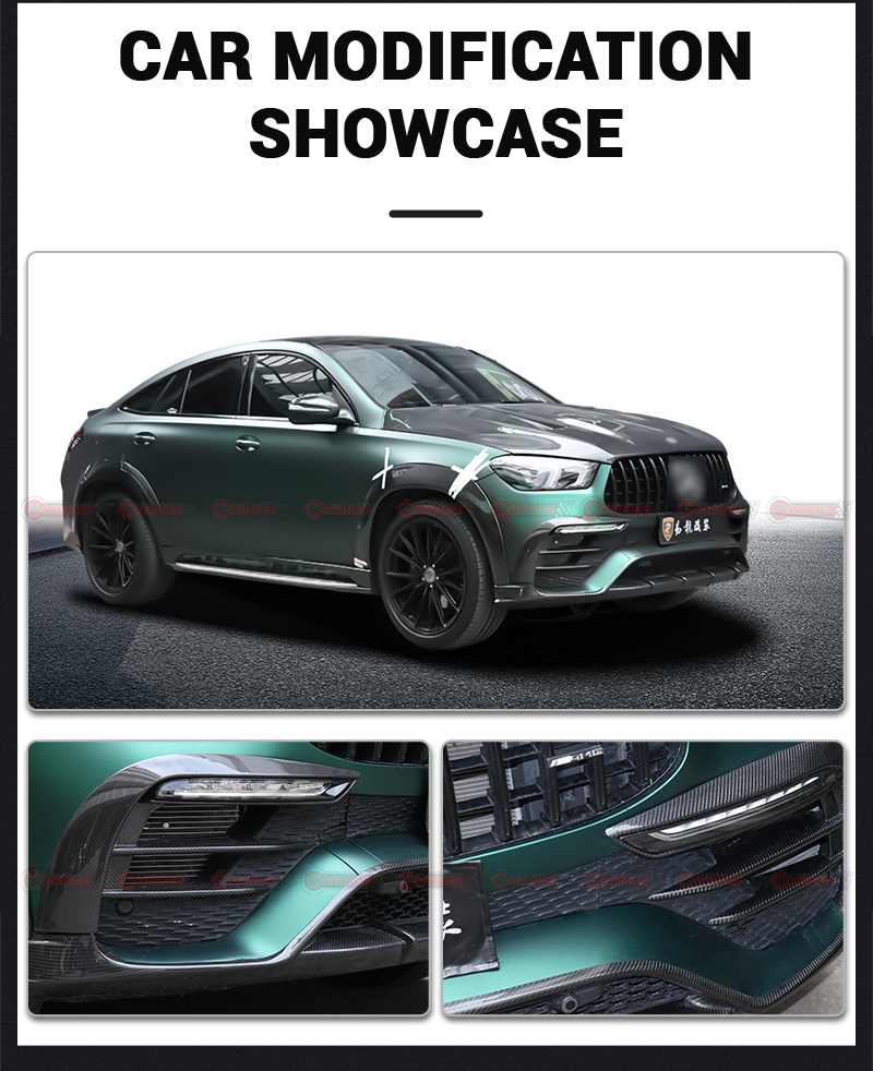 pare-chocs avant style topcar mercedes benz gle