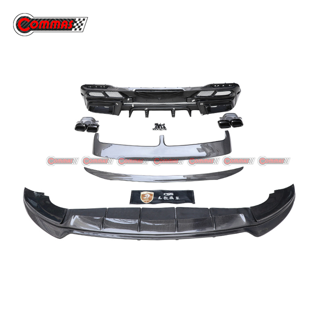 Kit de carrosserie en fibre de carbone de style Larte pour Mercedes Benz GLE SUV