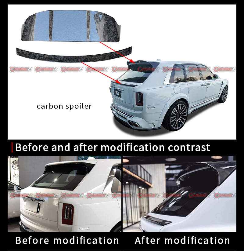 rolls royce cullinan mansory aileron arri&egrave;re