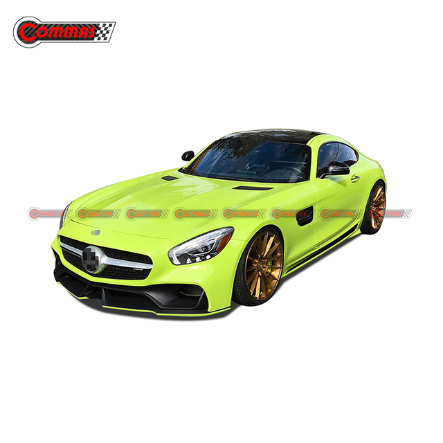 Kit de carrosserie en fibre de carbone de style Wald pour Mercedes Benz AMG GT GTS