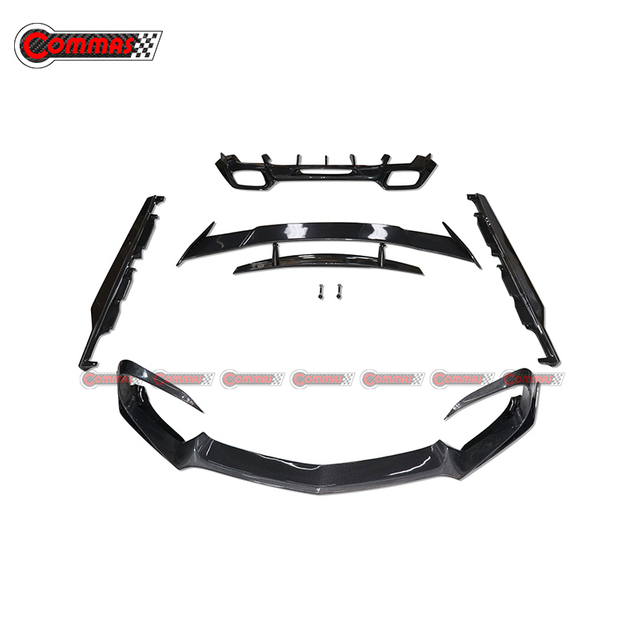 Kit de carrosserie en fibre de carbone de style Renntech pour Mercedes Benz AMG GT GTS