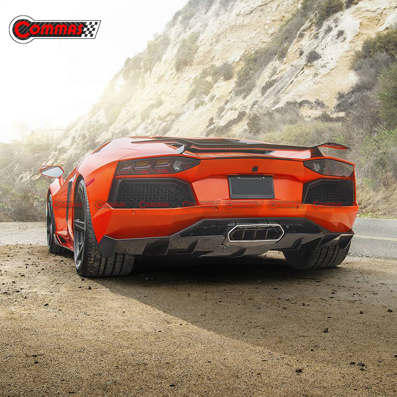 Aileron arrière en Fiber de carbone de Style Vorsteiner pour Lamborghini Aventador LP700