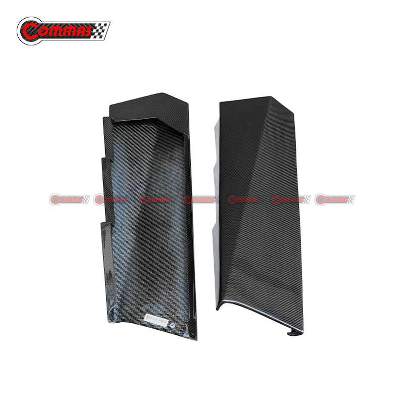 Garniture de bandes d'aération d'admission d'air de couvercle de coffre de moteur arrière en Fiber de carbone de Style Novitec pour Lamborghini Aventador Lp700