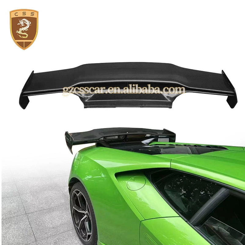 Pour Lamborghini Huracan EVO LP610 Vorsteiner Style aileron arrière en Fiber de carbone