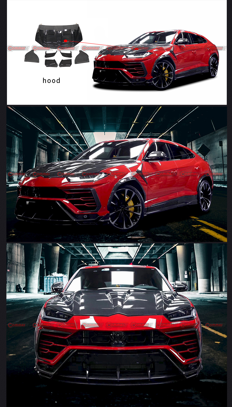 Capot moteur style topcar lambroghini urus