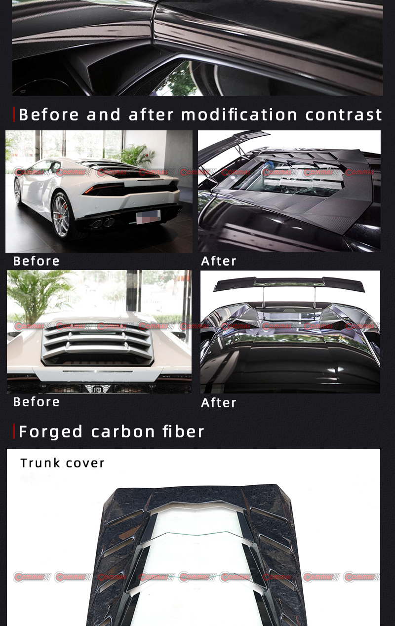 capot moteur mansory lambroghini huracan