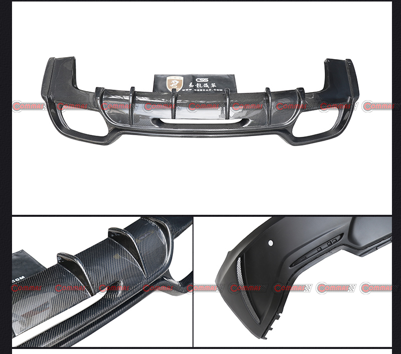 diffuseur arri&egrave;re style pd mercedes benz amg gt