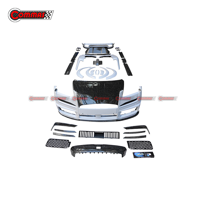 Kit de carrosserie en carbone forgé Rolls Royce Cullinan Mansory