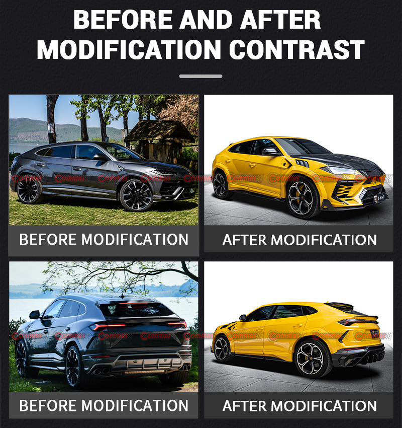 Kit carrosserie en fibre de carbone Lamborghini URUS