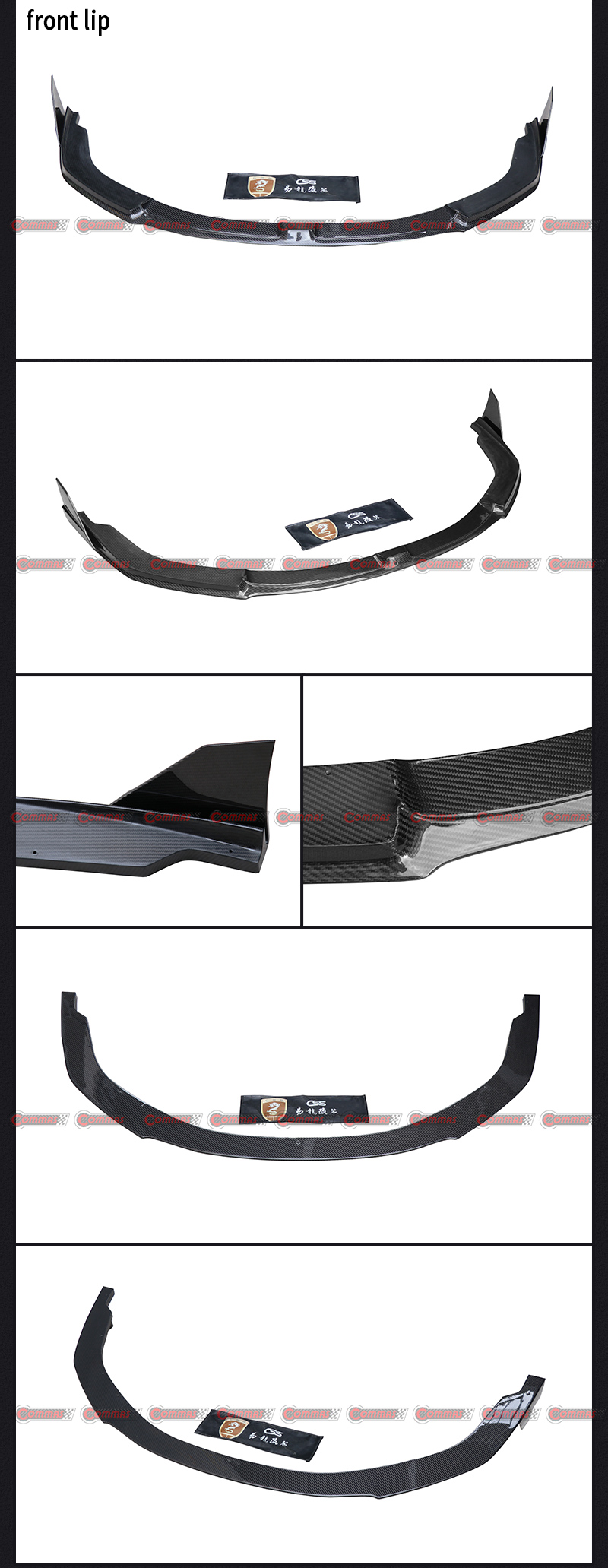 L&egrave;vre avant en fibre de carbone Lamborghini Huracan Lp610