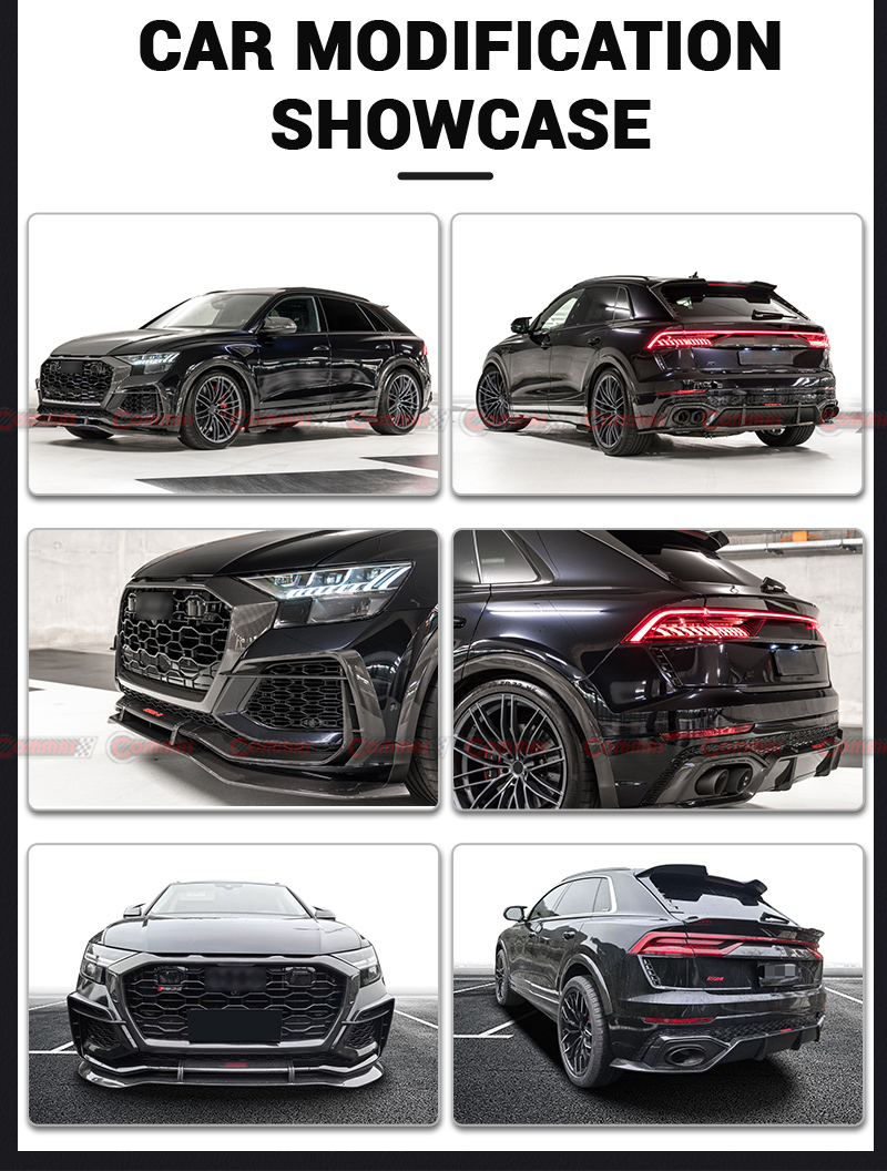 Kit carrosserie en fibre de carbone forg&eacute; Audi RSQ8