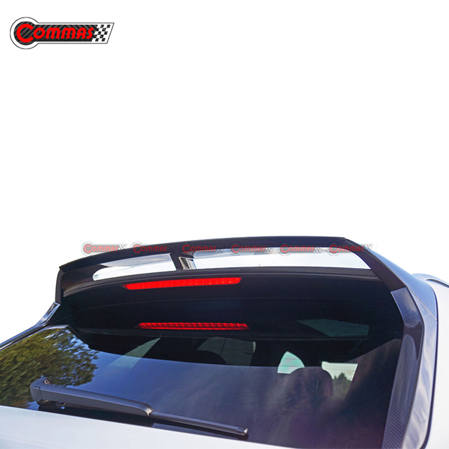 Pour Bentley Bentayga W12 édition limitée aile de becquet de coffre arrière en Fiber de carbone véritable