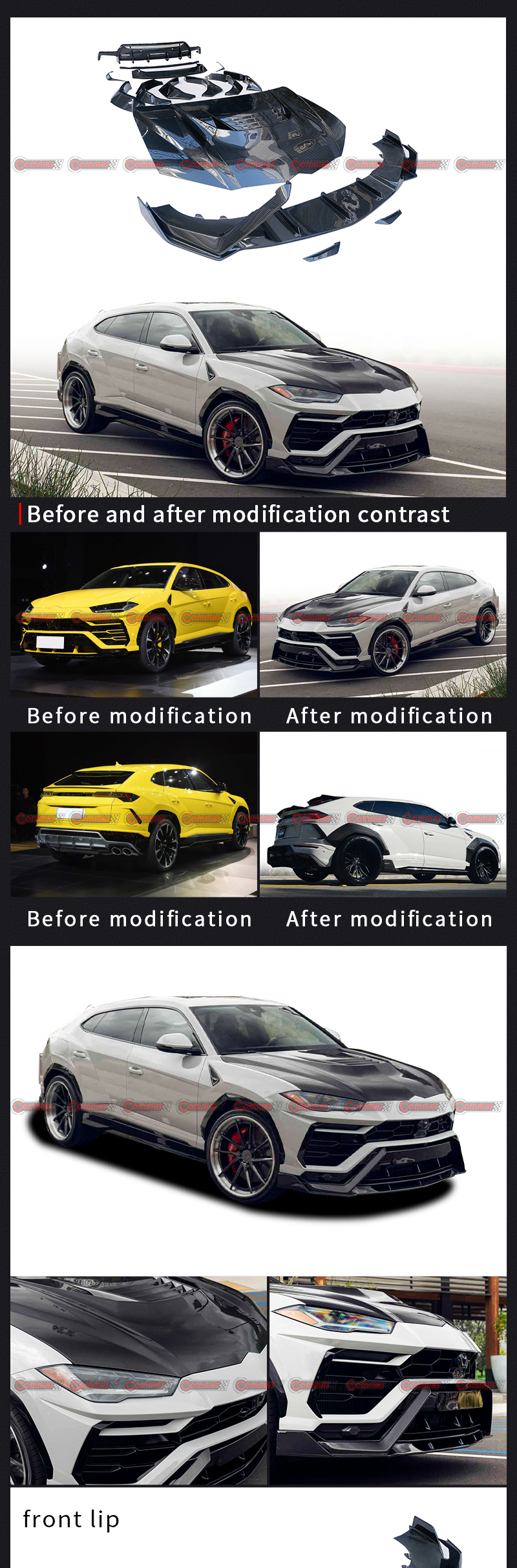 kit carrosserie lambroghini urus vorsteiner