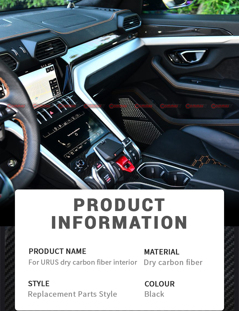 Lambroghini Urus Garnitures int&eacute;rieures de remplacement