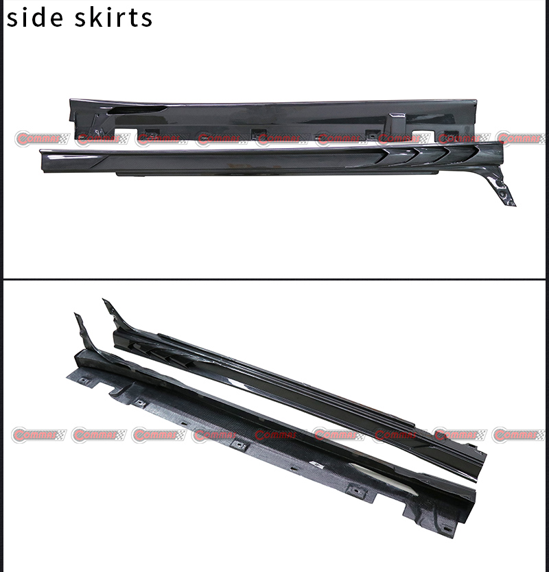 Jupes lat&eacute;rales de style topcar Mercedes Benz Amg GT