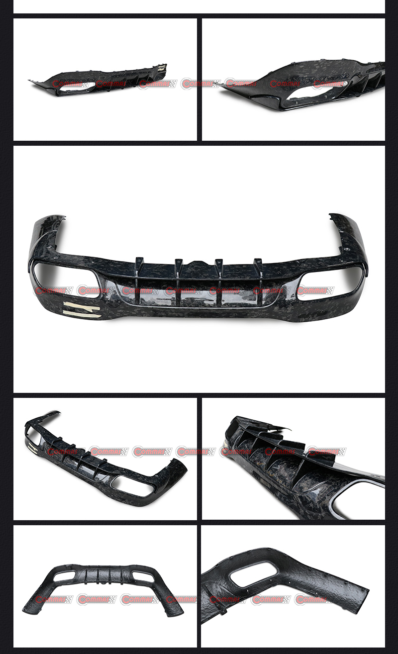 Diffuseur arri&egrave;re style mt Mercedes Benz AMG GT