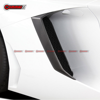 Évents d'aile arrière de voiture en fibre de carbone de style OEM pour Lamborghini Aventador Lp700 