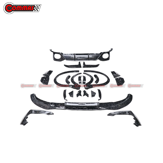 Mise à niveau de l'Audi RSQ8 vers le kit de carrosserie en fibre de carbone forgé de style ABT