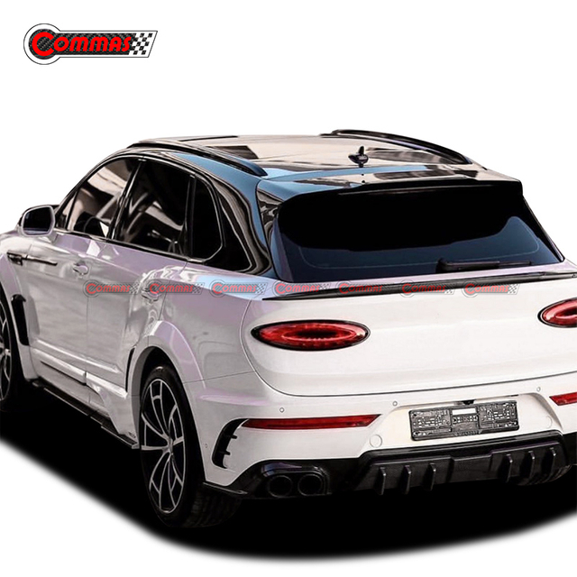 Aileron de toit de lunette arrière Mansory pour Bentley Bentayga 2022