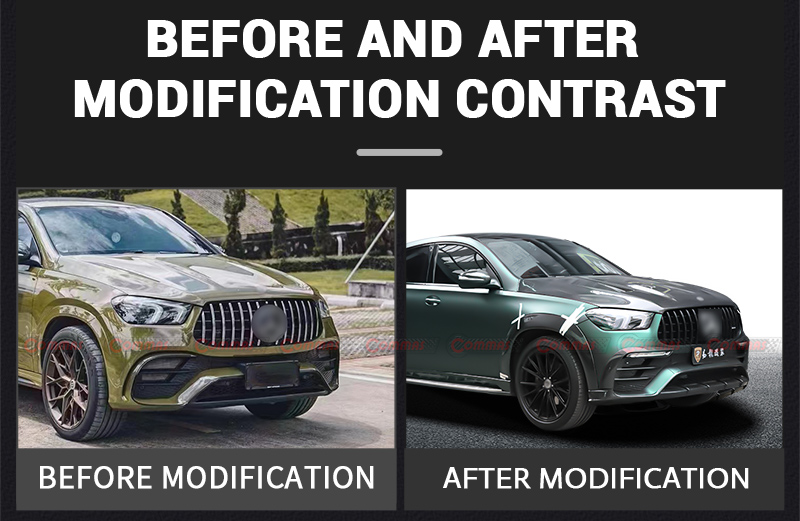 Capot moteur style topcar Mercedes Benz gle