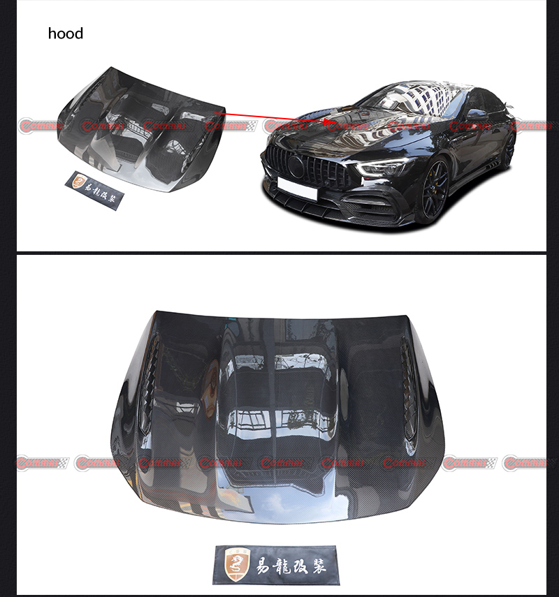 capot moteur topcar mercedes benz amg gt