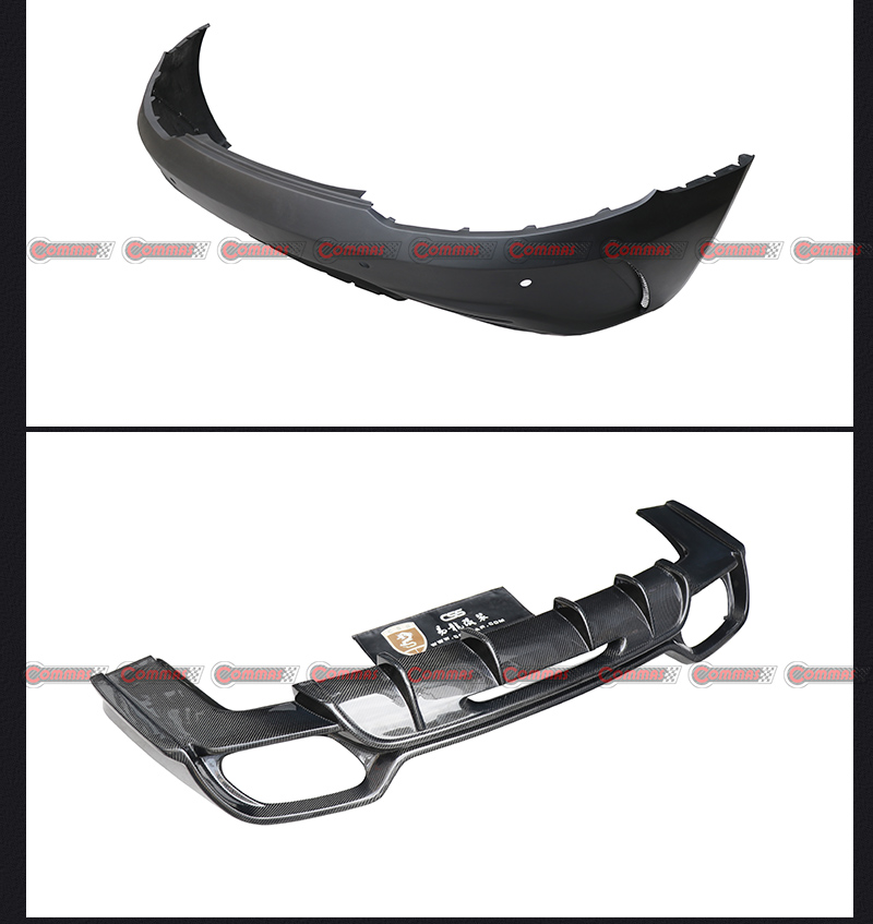 diffuseur arri&egrave;re style pd mercedes benz amg gt