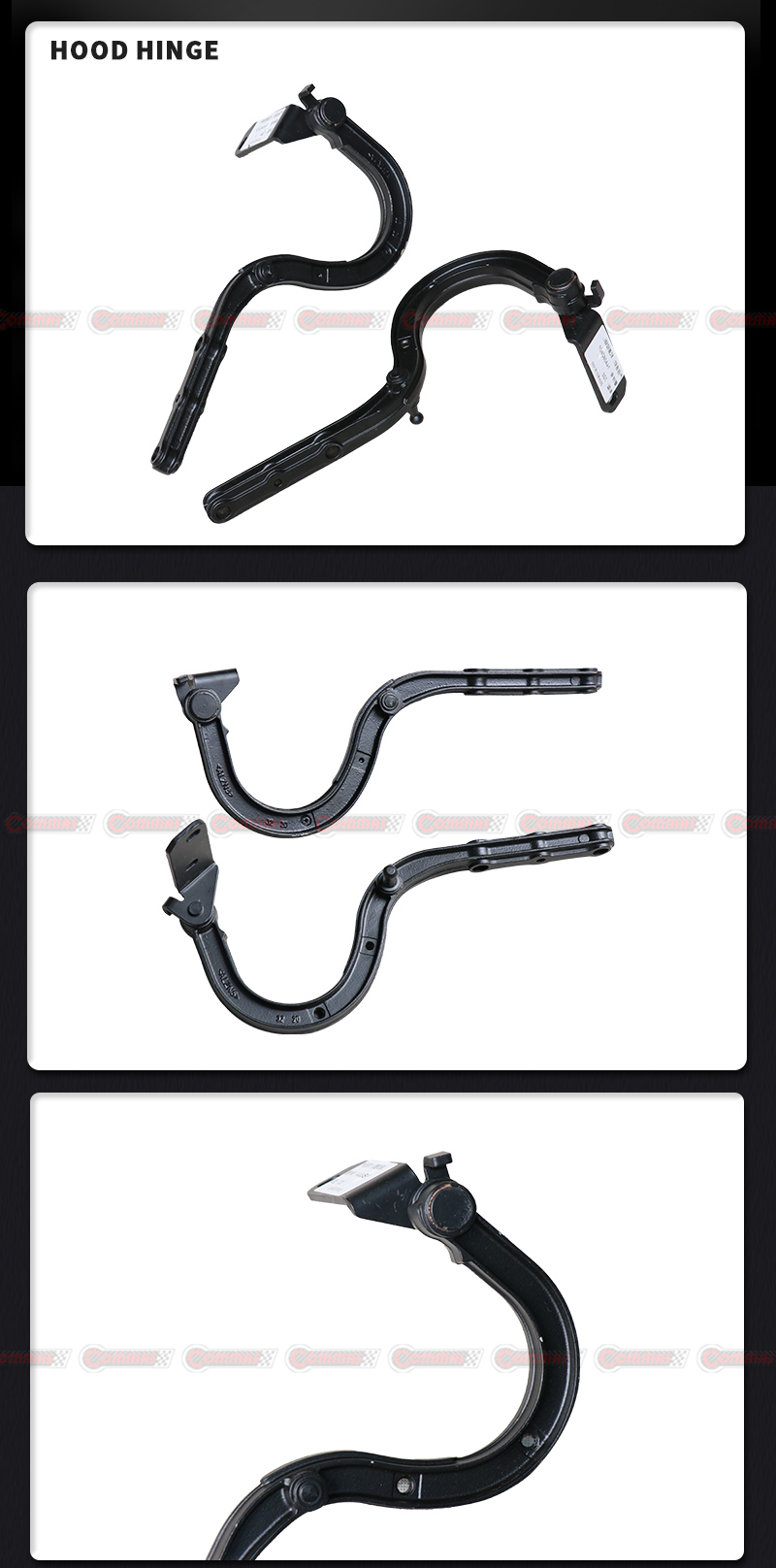 Charni&egrave;re OEM pour capot Mclaren 720S