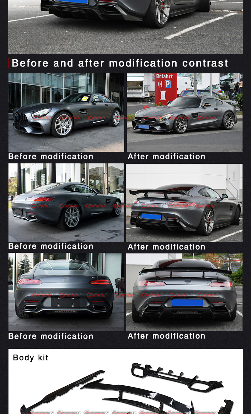kit carrosserie renntech pour amg gt