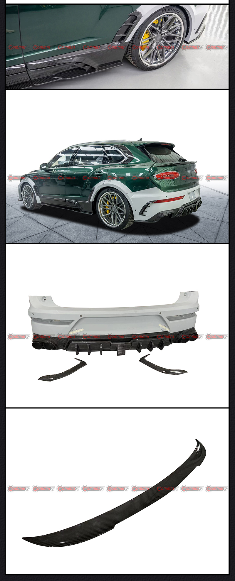 kit carrosserie bently bentayga mansory