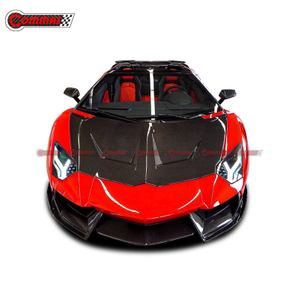 Couvercle de capot moteur en Fiber de carbone, Style 1016, pour Lamborghini Aventador Lp700