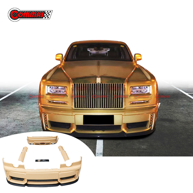 Kits de carrosserie en fibre de verre de style Wald pour Rolls Royce Phantom 2004-2012