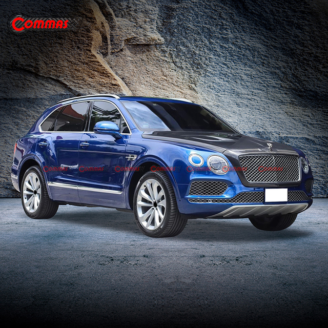 Cadre de calandre avant Mansory en fibre de carbone pour Bentley Bentayga