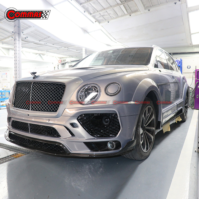 Kit carrosserie demi-fibre de carbone Mansory pour Bentley Bentayga