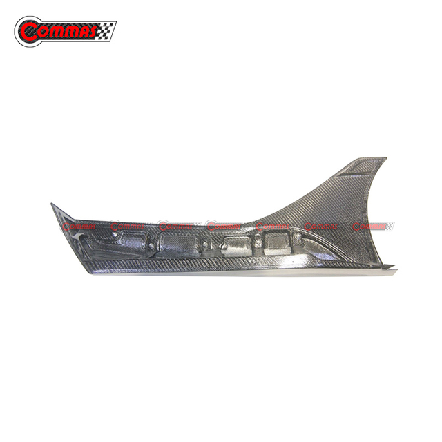 Bande de garniture de porte en carbone de style OEM pour McLaren 720S Coupé