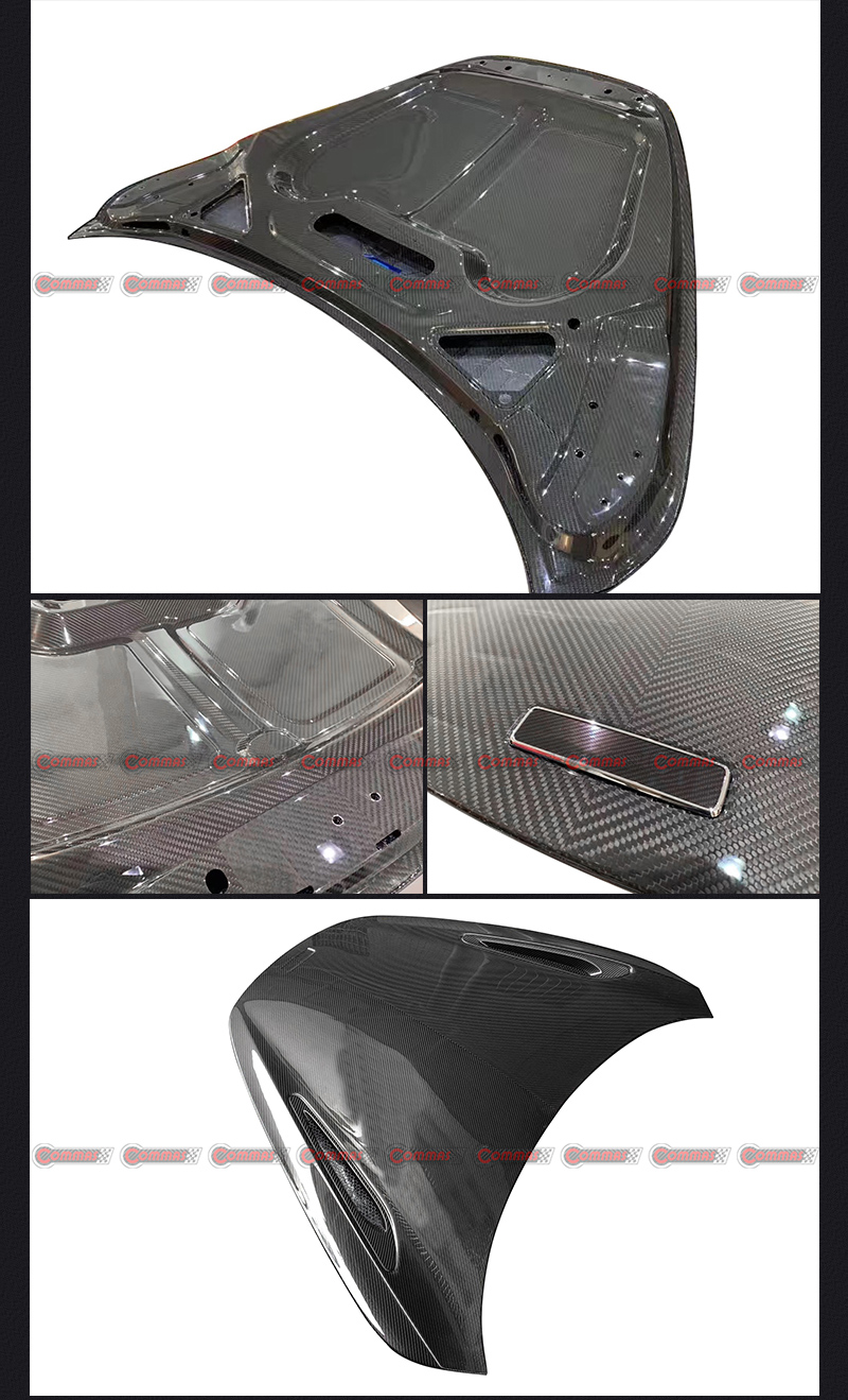 Capot en carbone pour Mclaren 720S