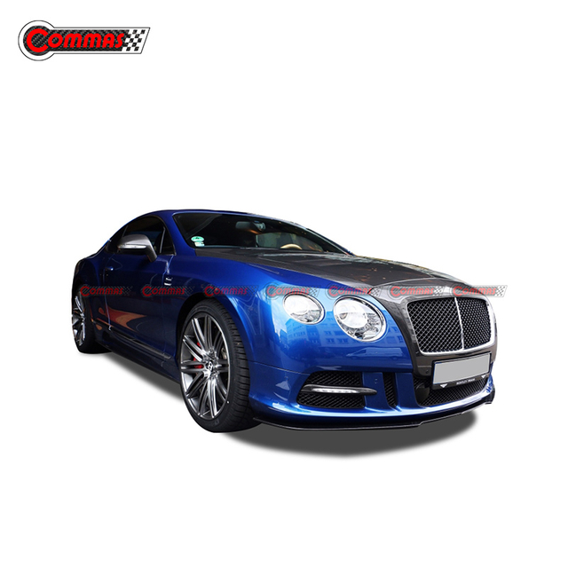 Kit de petit corps en Fiber de carbone de Style Mansory pour Bentley GT Continental 2015